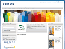 Tablet Screenshot of es.surteco.com